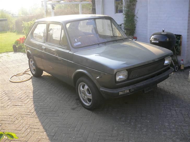 Fiat 127 mk2 - så kom forruden i  billede 2