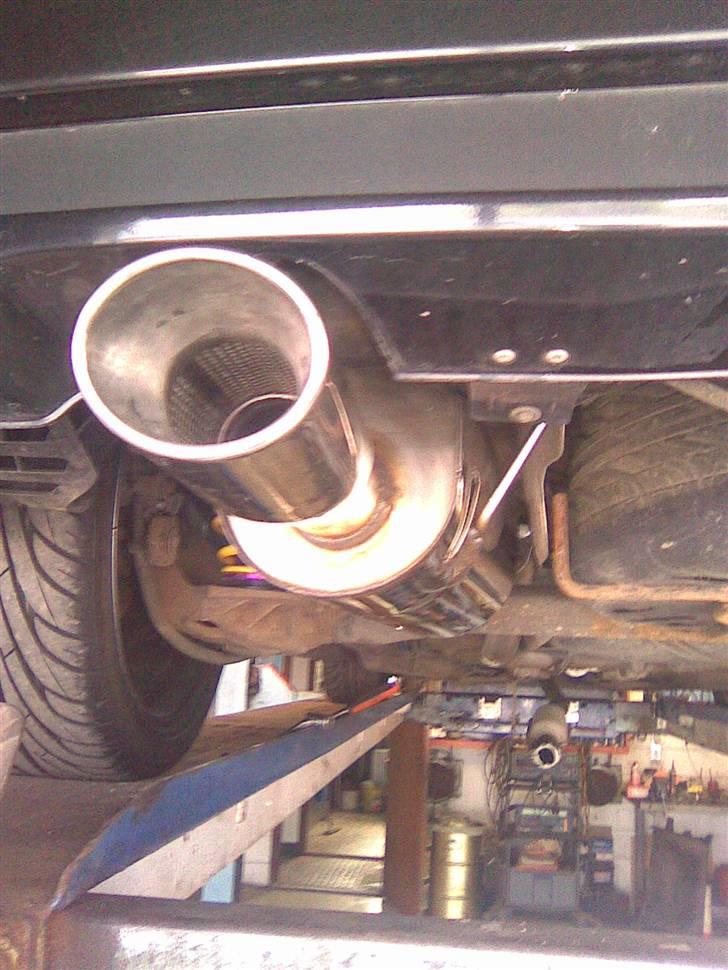 Opel zafira opc SOLGT - miltek 70mm rustfri  billede 2