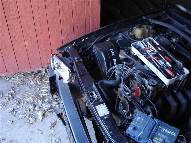 Alfa Romeo 75.2.0 ts .  - et lille glimt af den fine motor  billede 15