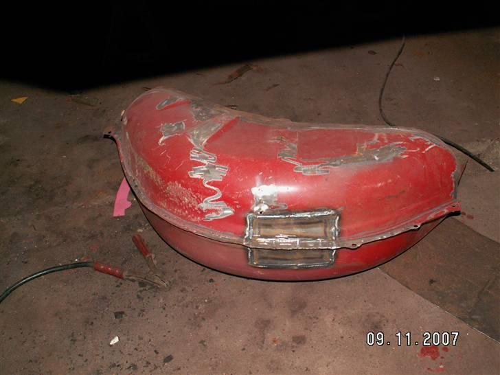 Ford Cortina GT Mk3 - Hjulkasserne er fra en Taunus årgang 81 :) Passede ikke 110%, men MEGET tæt på :) billede 18