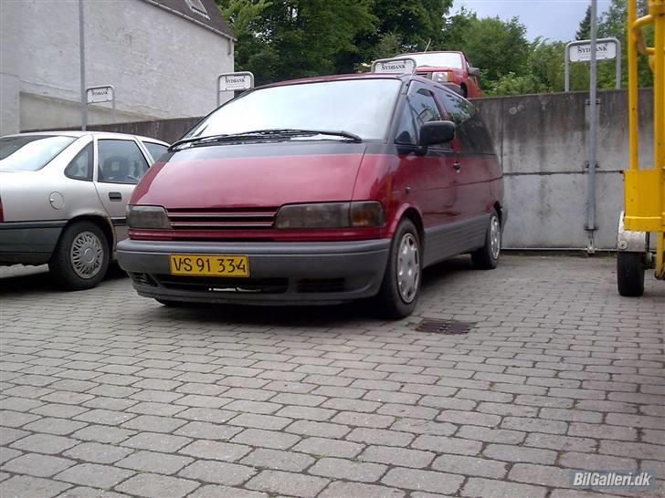 Toyota previa 2,4i 16v gli - da jeg lige havde hentet bilen sidste forår.. billede 11