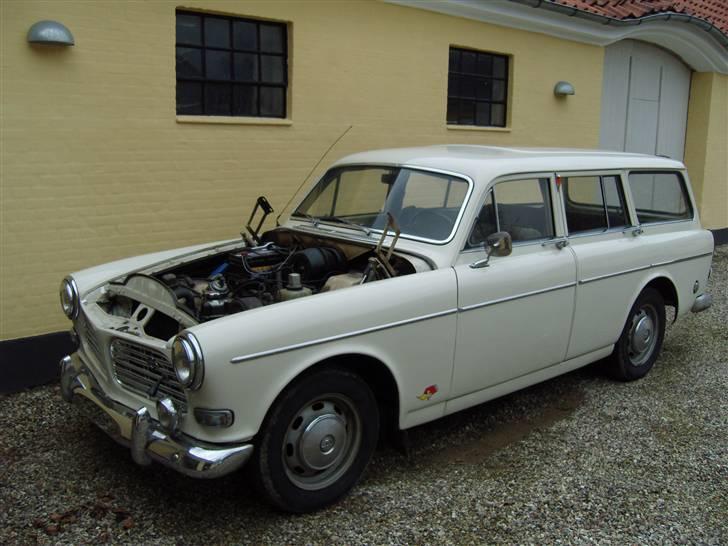 Volvo Amazon Kombi HGV 221 osv - næsten færdig på dette billede, dog skulle der ny motor i da B18 var alvorligt træt billede 11