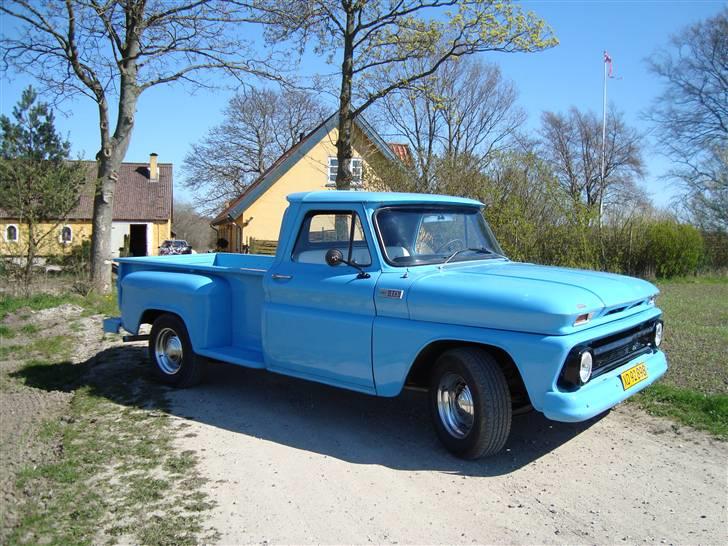 Chevrolet c10 stepside - d.19-4-09. endelig færtig/nasten er klar til i år´s kørsel... billede 19