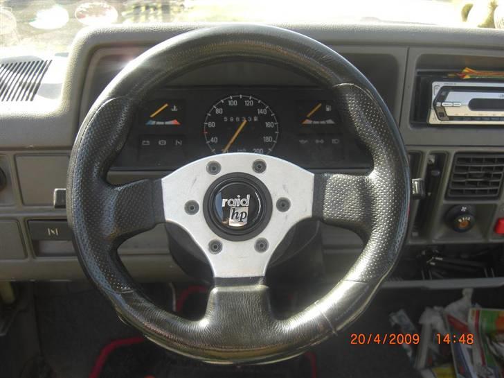 Opel Corsa A - månedsdags gave fra kæresten 28cm rat det er lækkert :-) billede 3