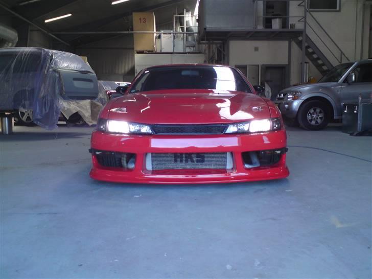 Nissan Silvia S14 *SOLGT* - Lige blevet monteret igen efter en klat maling billede 11