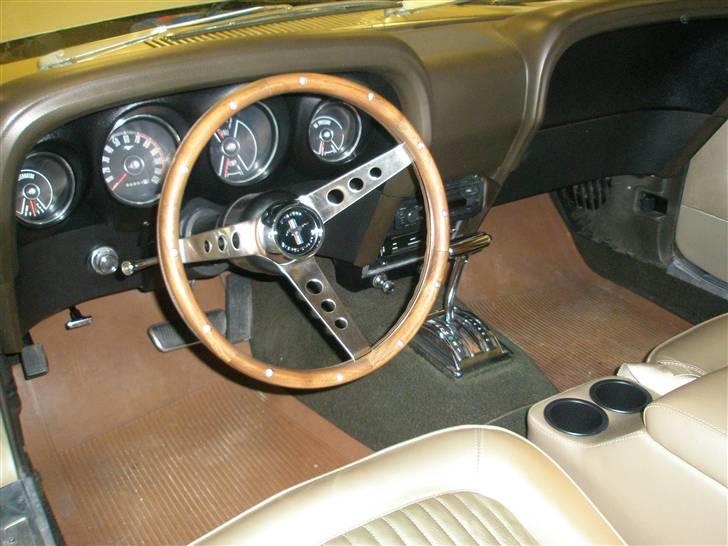 Ford Mustang  (Solgt) - Grantrat og humphugger i org farve.. fedt billede 13