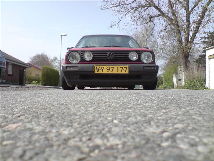 VW golf 2 gtd solgt - så blev den lav billede 9