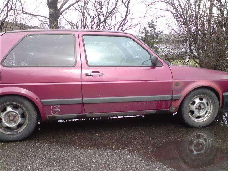 VW golf 2 gtd solgt - sådan så den ud til syn billede 11