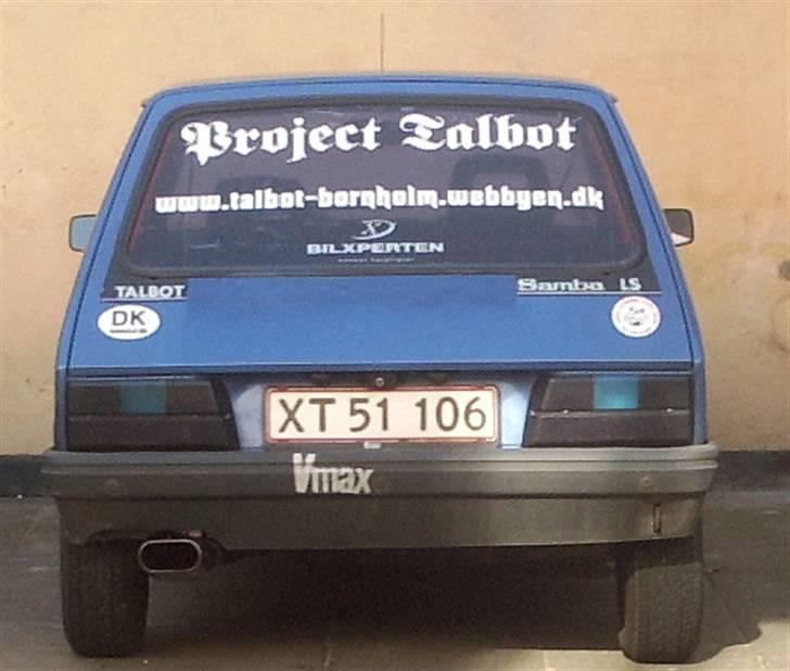 Talbot Samba LS Skrottet billede 18