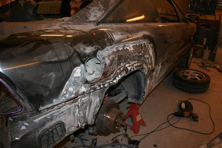 Opel Calibra - her ses bagskærm inde rep kigge godt her sidder 3 skærme Ovenpå hinanden billede 8