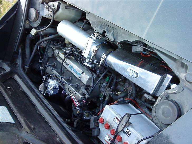 Toyota Mr2 Aw11 "Solgt" - Motorrum med 4agte opsætningen :-D billede 18