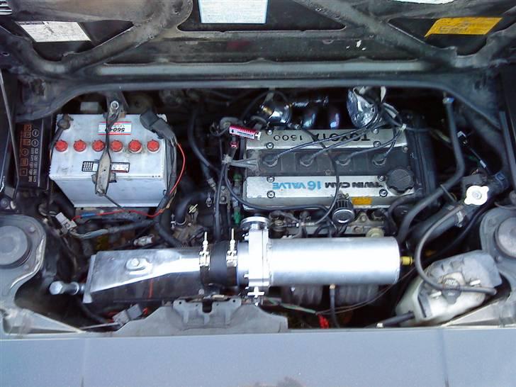 Toyota Mr2 Aw11 "Solgt" - Motorrum med 4agte opsætningen :-D billede 20
