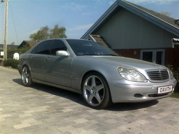 Mercedes Benz S 500 L *TIL SALG*  - Så kom der 20" ruller på :-) billede 20