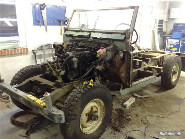 Land Rover 109" Series III - Adskilt på Jespers værksted billede 7