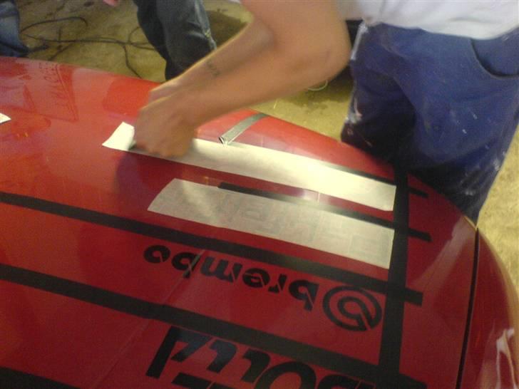 Mitsubishi colt - så kom der lidt klister på bilen ;) billede 12