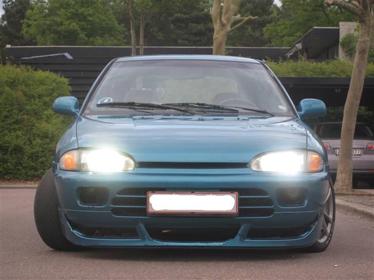 Mitsubishi Colt GLXI  (Byttet) - fronten er ikke helt færdig endnu.. billede 10