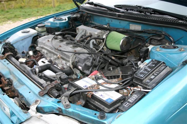 Toyota Corolla XLI-S **SOLGT** - 9. Motoren,  billede 9