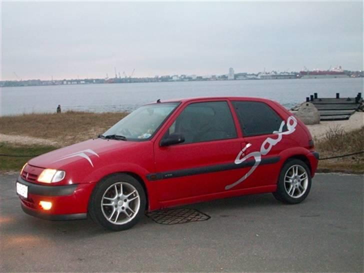 Citroën Saxo, VTR 1.6i 8v  SOLGT - Som den ser ud i dag :) billede 1