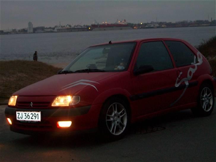 Citroën Saxo, VTR 1.6i 8v  SOLGT - Som den ser ud i dag :) billede 3