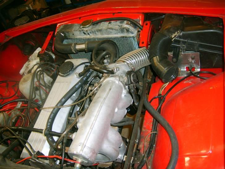 Opel Manta A - Luftfilter lavet om igen igen, da luftmængdemåleren ikke helt kunne finde ud af det.. billede 16