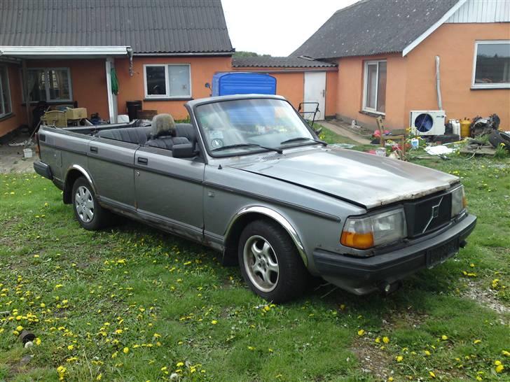 Volvo 245 TURBO - Brænderbil 09 - Halvvejs :) billede 11