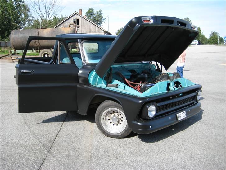 Chevrolet C10 Stepside, shortbed - Her er den som den så ud inden jeg rigtig kom igang med den...  billede 9