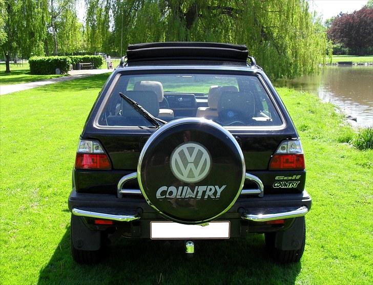 VW golf 2 country black & chrom syncro - med sommer hjul (8x15 keskin kt3) med 205/60/15 billede 7