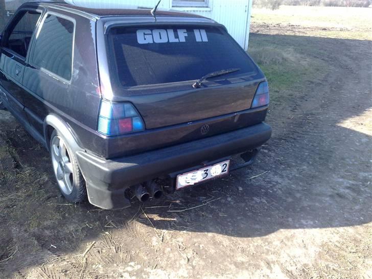 VW golf 2 gti 16v..SOL - som den stod da jeg fik den.. lidt er der da sket.. billede 19