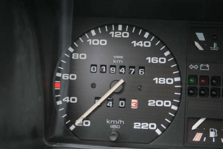 VW Jetta CL - Det nuværende speedometer billede 19