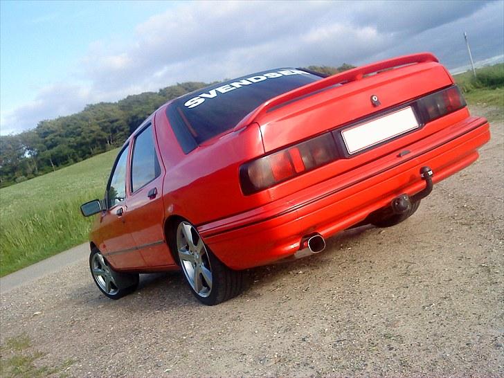 Ford Sierra GT 2.0 Dohc - Tonet ruder og Tekst i bagruden billede 1