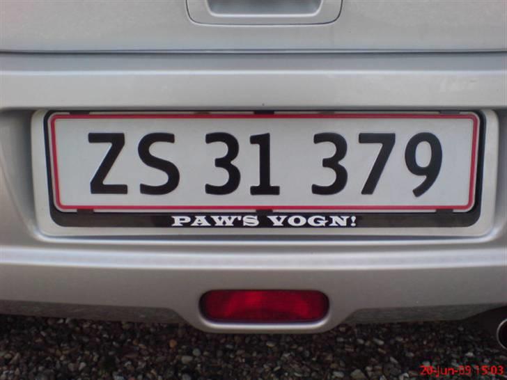 Suzuki swift - nye nummerpladerammer med navn :)  billede 3