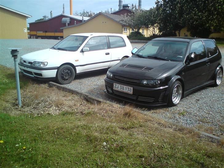 Nissan Sunny SR Twincam SOLGT - Thomas Polo og min sunny man kan hvis godt se forskel XD billede 18