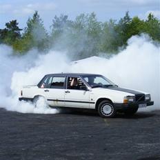 Volvo 740 GL Brænder vogn 1.