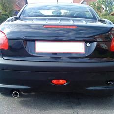 Peugeot 206 CC 1,6 16V . Total Skadet (Udbrændt)