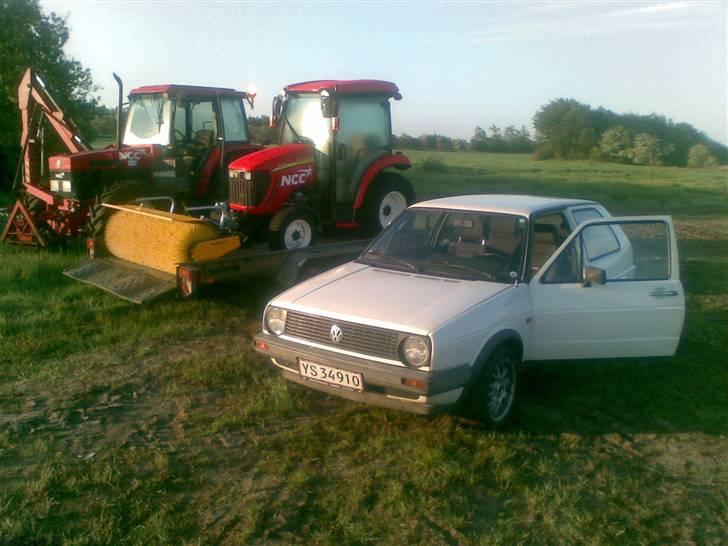 VW golf 2 diesel byttet - golf´en med på arbejde billede 11