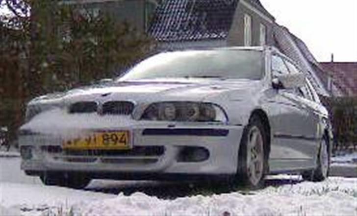 BMW e39 530d touring van - Vinter - godt den har motorvarmer med fj-bt :) billede 10