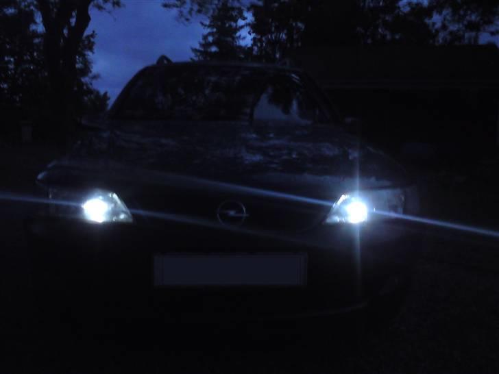 Opel Vectra B 1,8 16V GL St.ca - Med de nye Dioder pære i position lys billede 15