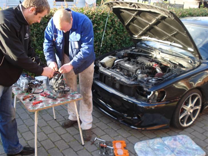 Toyota corolla gsi  solgt - tak til nabo og henrik for hjælp med xenon  billede 8