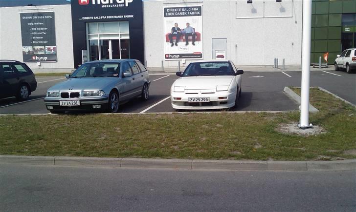 Nissan 200SX S13 Projektbil - Min Dejlige E36 Family Slæde Ved Siden Af Min 200SX S13 Projekt Bil billede 7