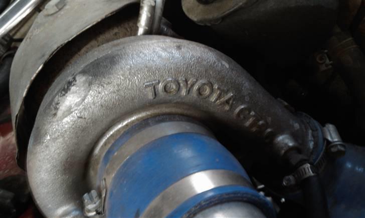 Nissan 200SX S13 Projektbil - Ja det er så den berømte Supra turbo. billede 10