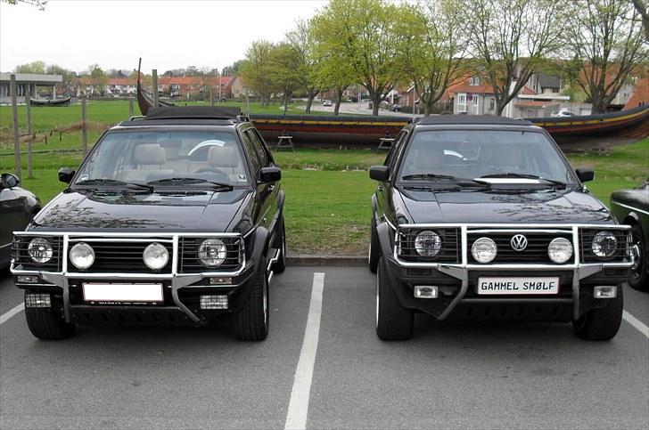 VW golf 2 country black & chrom syncro - et sjældent syn (2x golf country black&chrom) billede 19