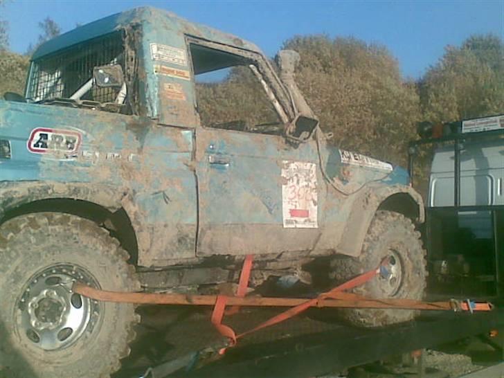 Toyota Landcruiser LJ73 - efter tur på siden billede 11