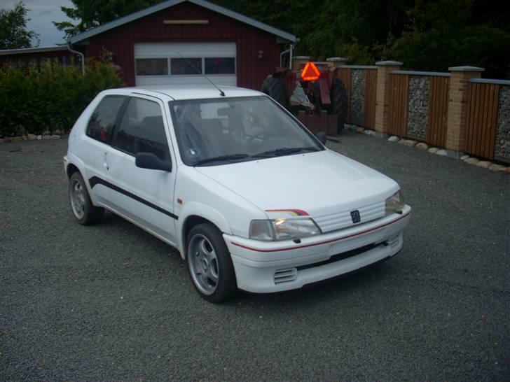 Peugeot 106 rallye SOLGT - ja der hade jeg lige fådrt den hjem  billede 1