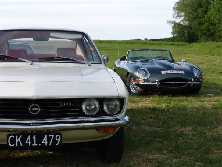 Opel Manta A 1.6s - Til Tirsdags-træf ved Kalø slotsruin billede 16