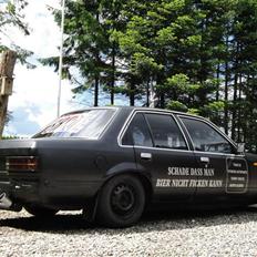 Opel Record brænderbil dhb 09 