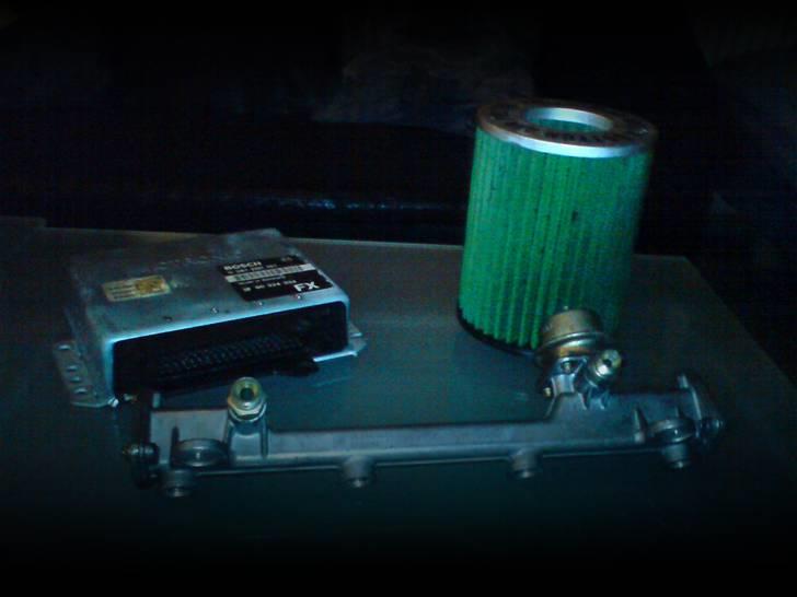 Opel Kadett E GSI 16v  - Chippet styreboks, dysebro, Benz tryg regulator, og filter billede 20