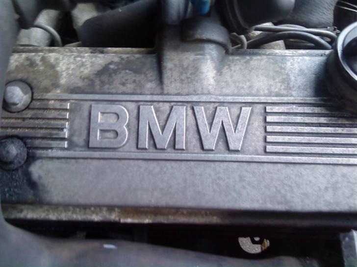 BMW 524d - Det pynter sku med sådan en gang autosol. Det hele så ud som øverst i venstre hjørne før billede 8