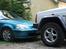 Jeep cherokee solgt  - sammen med skovgaard´s Honda Civic . . . " pas på eller jeg køre hen over dig " 