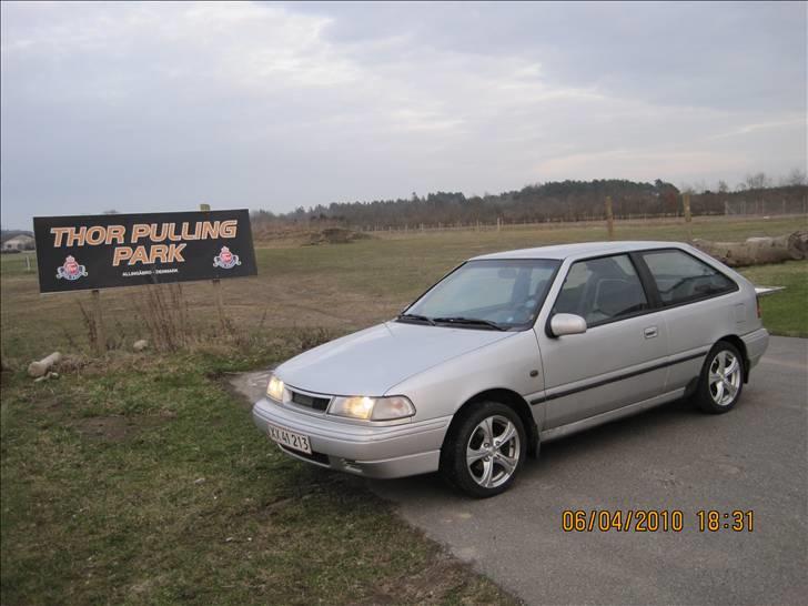 Hyundai Pony 1,5 SE - THOR PULLING PARK !!! billede 2