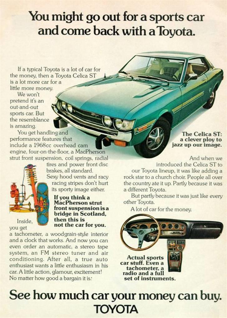 Toyota celica st/gt (ra28) billede 17